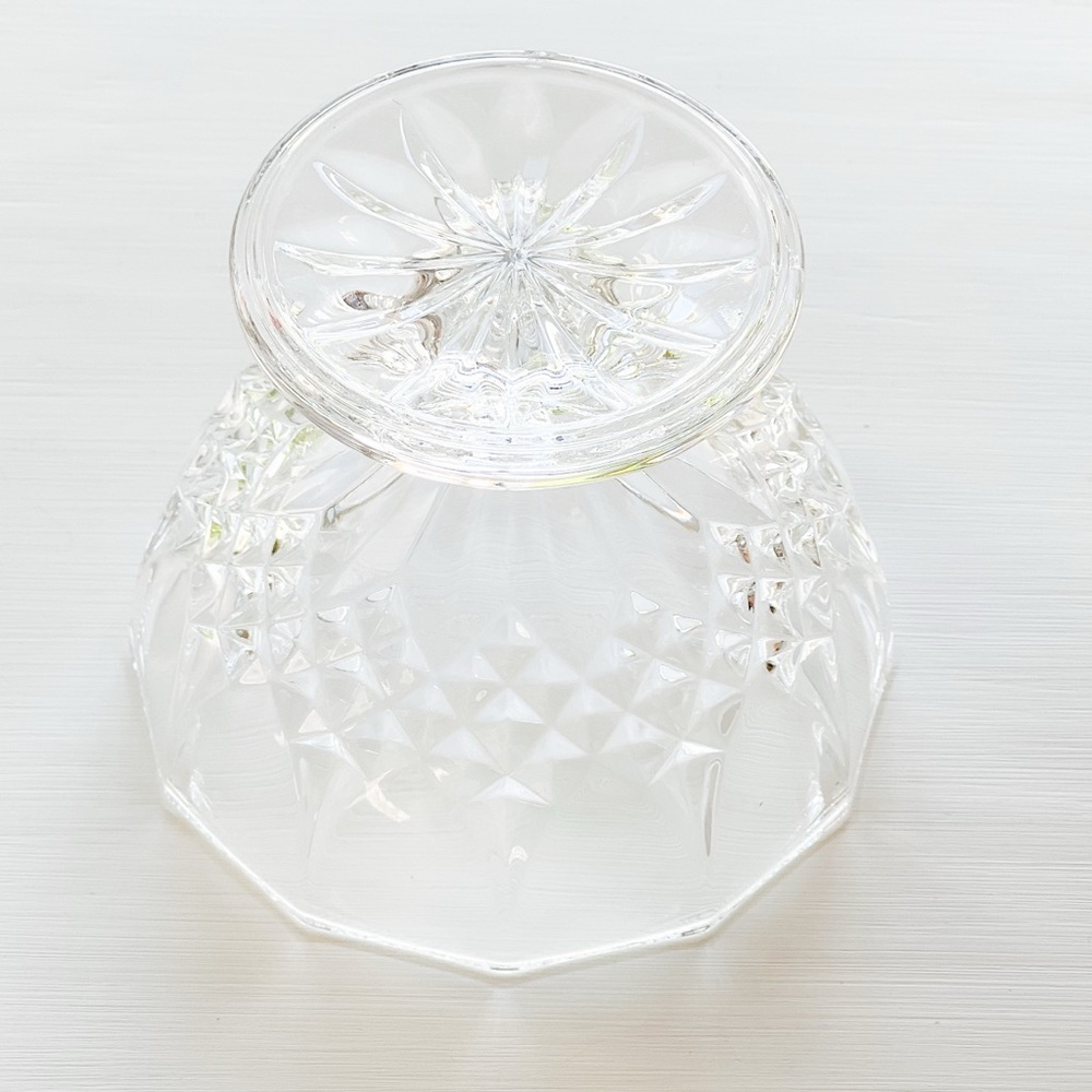 Two Vintage Crystal Serving Bowls - Picture 3 of 4